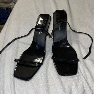 Black high heels
